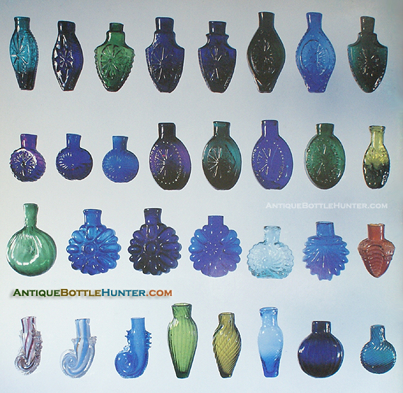 More examples of smelling bottles that we seek. --- AntiqueBottleHunter.com