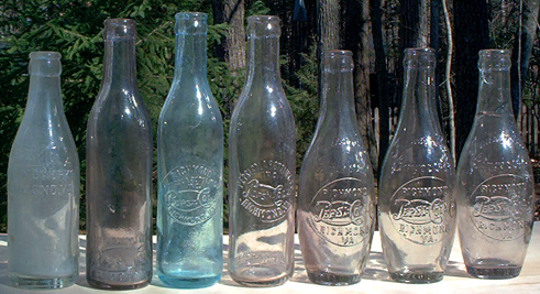 Pepsi Bottles Old